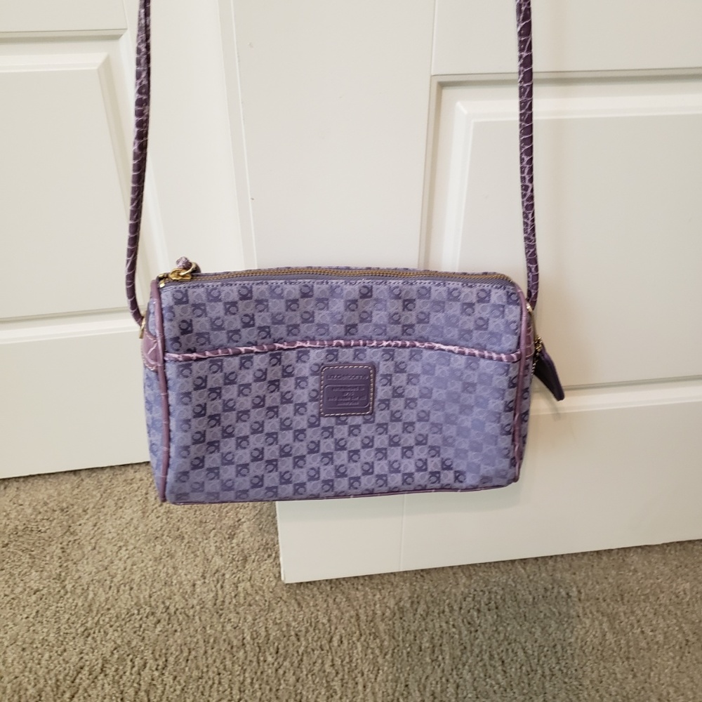 Liz Claiborne Small Purple Cross Body Purse